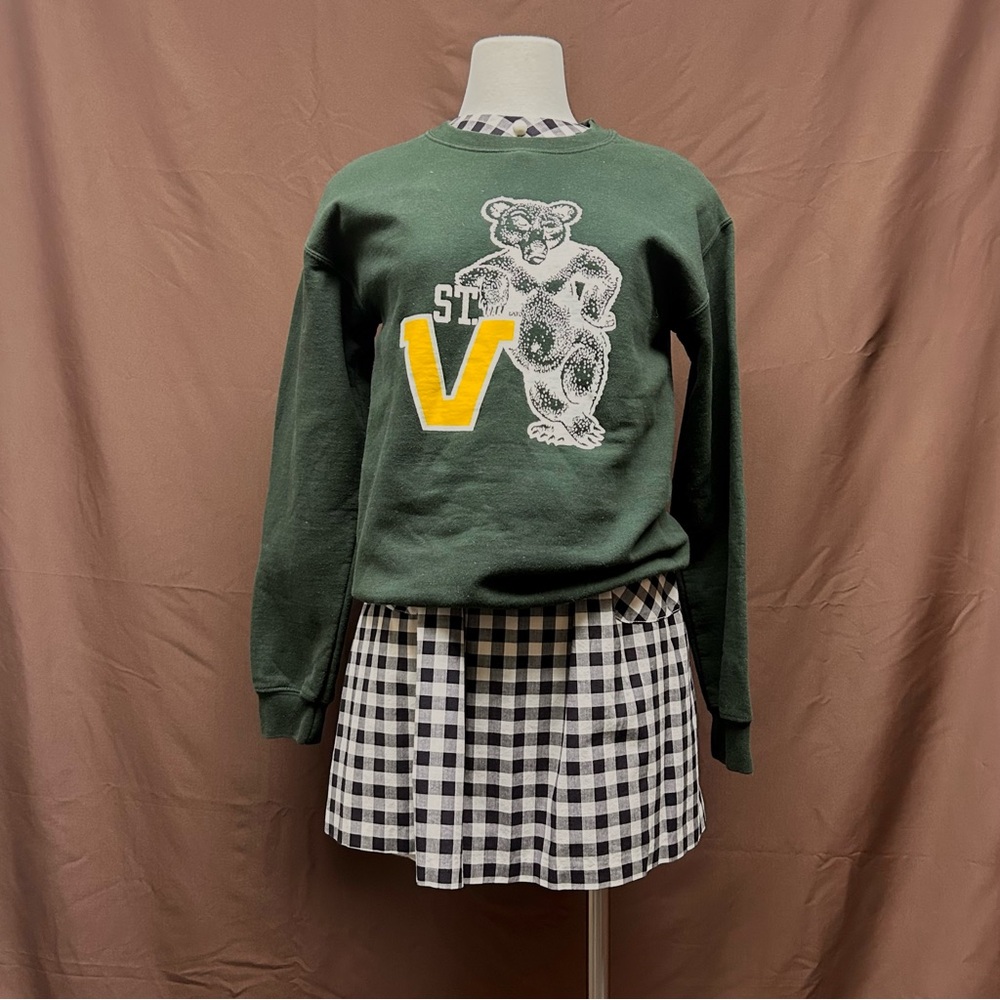 Green vintage crewneck sweatshirt